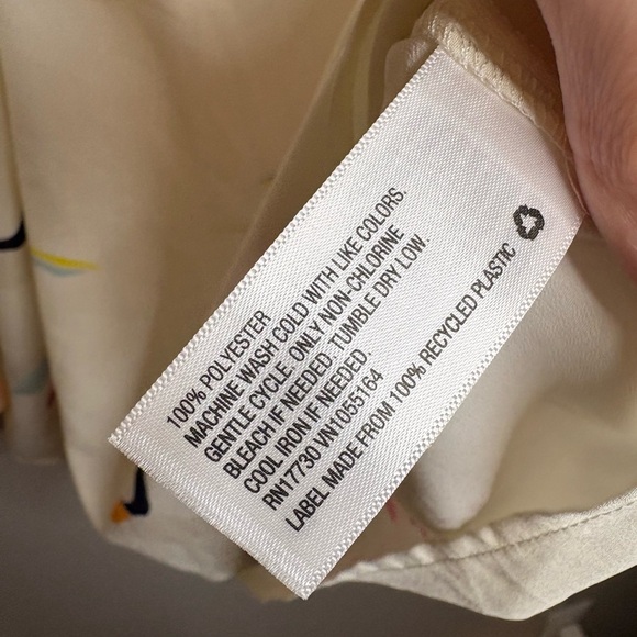 Women’s A New Day floral blouse w/square neckline &balloon sleeves size L NWT - Picture 7 of 8